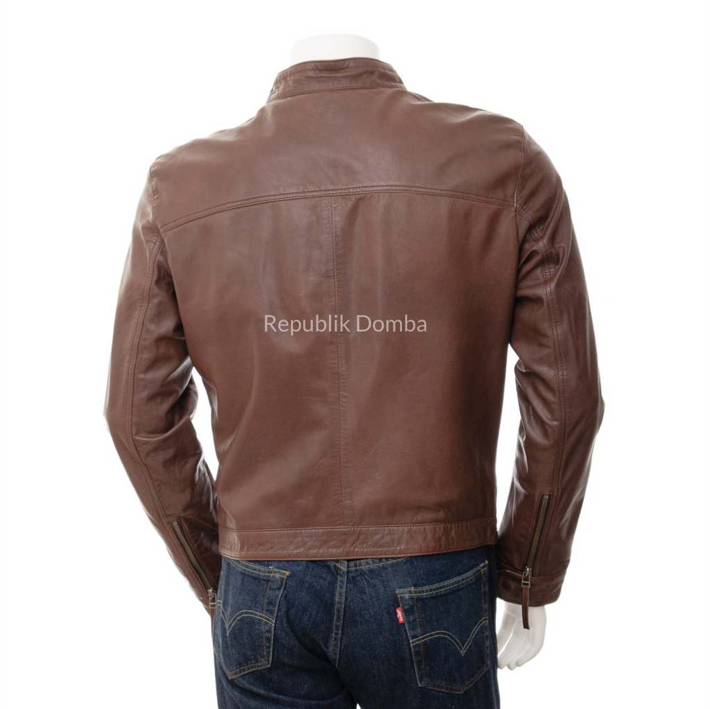 Jaket Kulit Pria Casual - PC 452