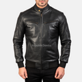 Jaket Kulit Pria Bomber - PCB 109