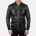 Jaket Kulit Pria Bomber - PCB 110