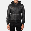 Jaket Kulit Pria Bomber - PCB 113