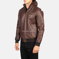 Jaket Kulit Pria Bomber - PCB 401