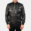 Jaket Kulit Pria Bomber - PCB 404