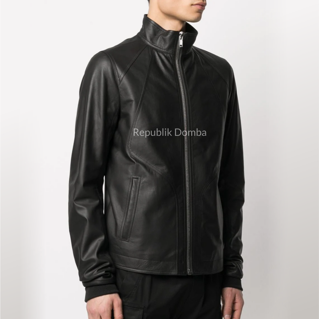 Jaket Kulit Pria Bomber - PCB 445