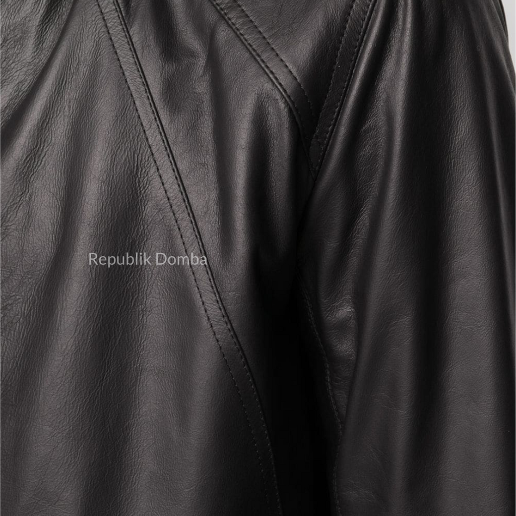 Jaket Kulit Pria Bomber - PCB 445