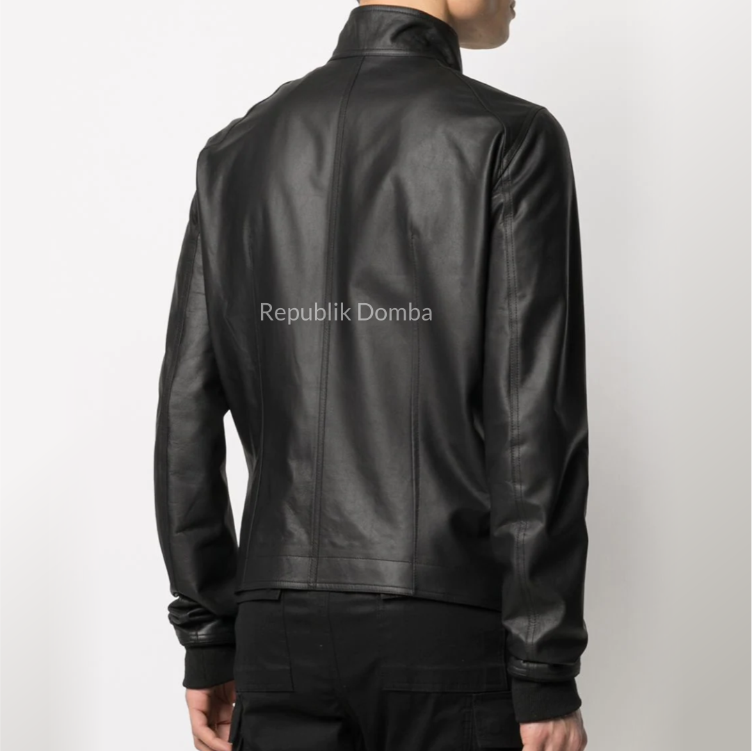 Jaket Kulit Pria Bomber - PCB 445