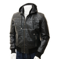 Jaket Kulit Pria Bomber - PCB 465