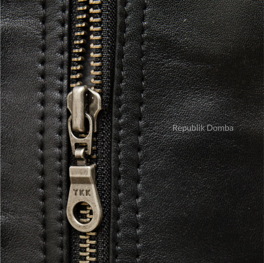 Jaket Kulit Pria Bomber - PCB 465