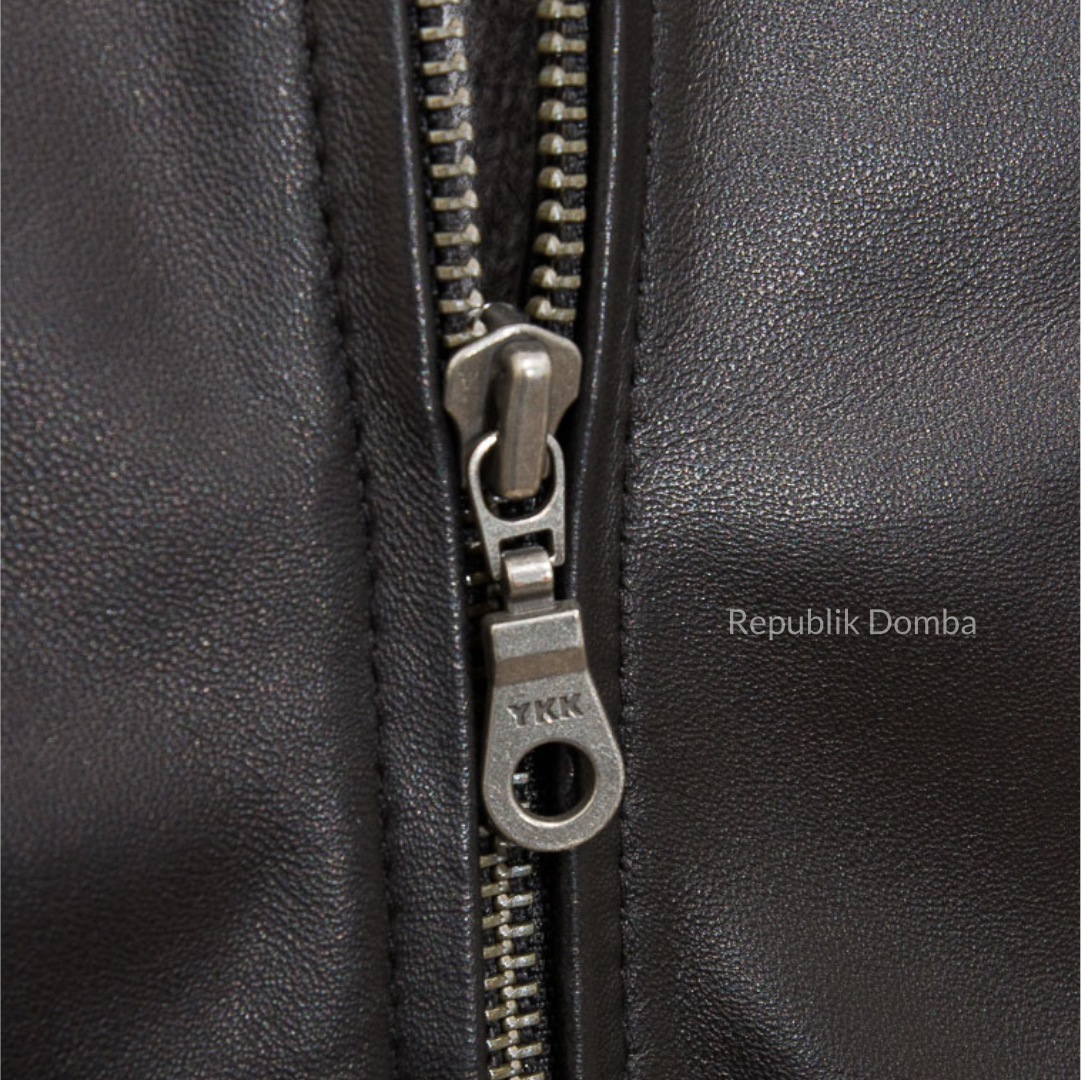Jaket Kulit Pria Bomber - PCB 467