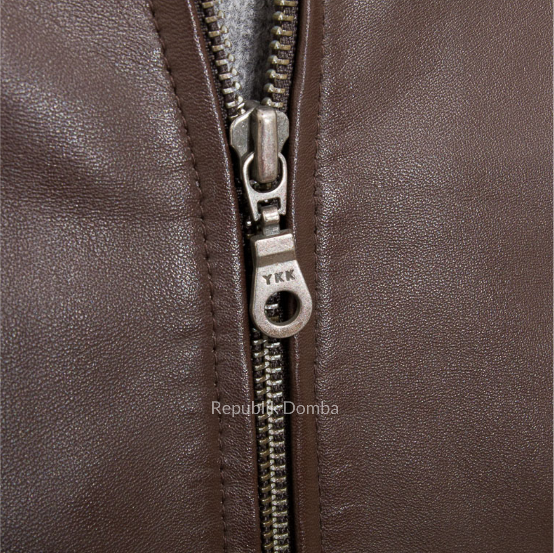 Jaket Kulit Pria Bomber - PCB 472