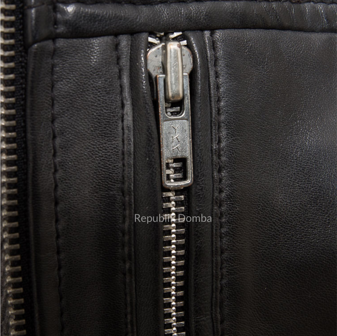 Jaket Kulit Pria Bomber - PCB 474
