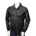 Jaket Kulit Pria Bomber - PCB 476