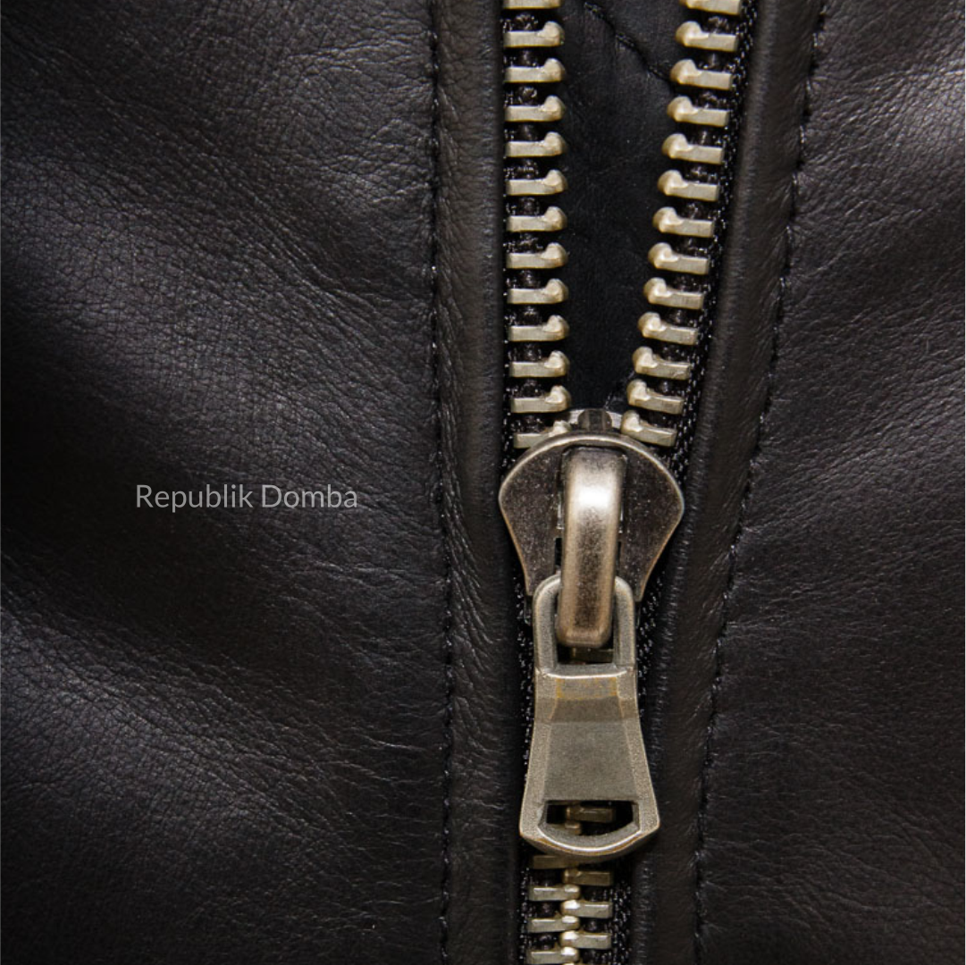 Jaket Kulit Pria Bomber - PCB 476