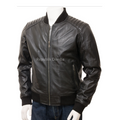 Jaket Kulit Pria Bomber - PCB 477