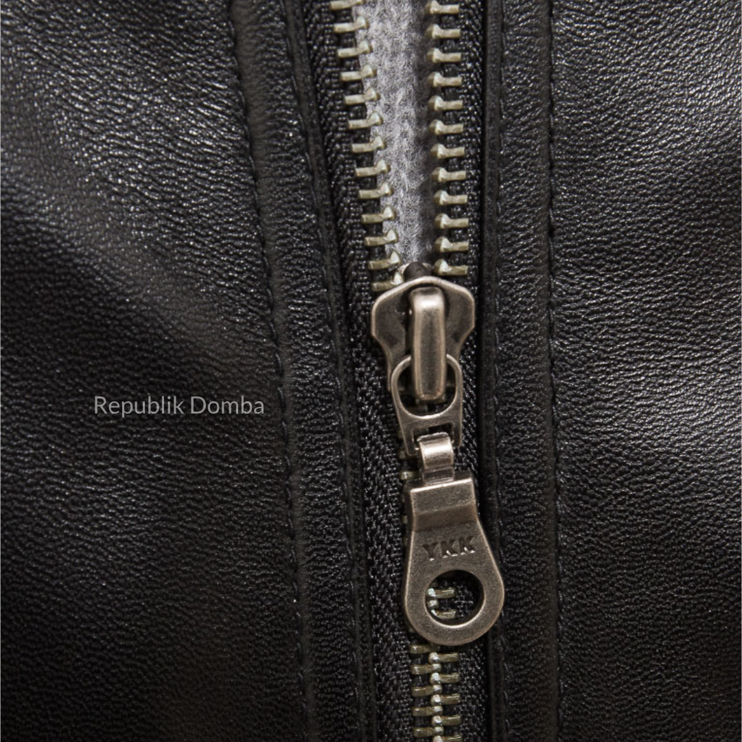 Jaket Kulit Pria Bomber - PCB 477