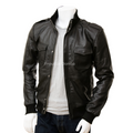 Jaket Kulit Pria Bomber - PCB 480