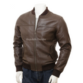 Jaket Kulit Pria Bomber - PCB 482