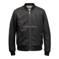 Jaket Kulit Pria Bomber - PCB 490