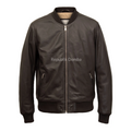 Jaket Kulit Pria Bomber - PCB 491
