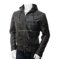 Jaket Kulit Pria Hodie - PCH 410 - Tampak Depan