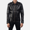 Jaket Kulit Domba Pria Formal Premium | PF 110 - Tampak Depan