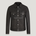 Jaket Kulit Domba Pria Formal Premium | PF 437 - Tampak Depan