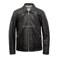 Jaket Kulit Domba Pria Formal Premium | PF 440 - Tampak Depan