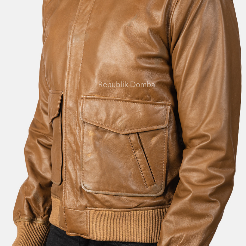 Jaket Kulit Pria Pilot - PP 401