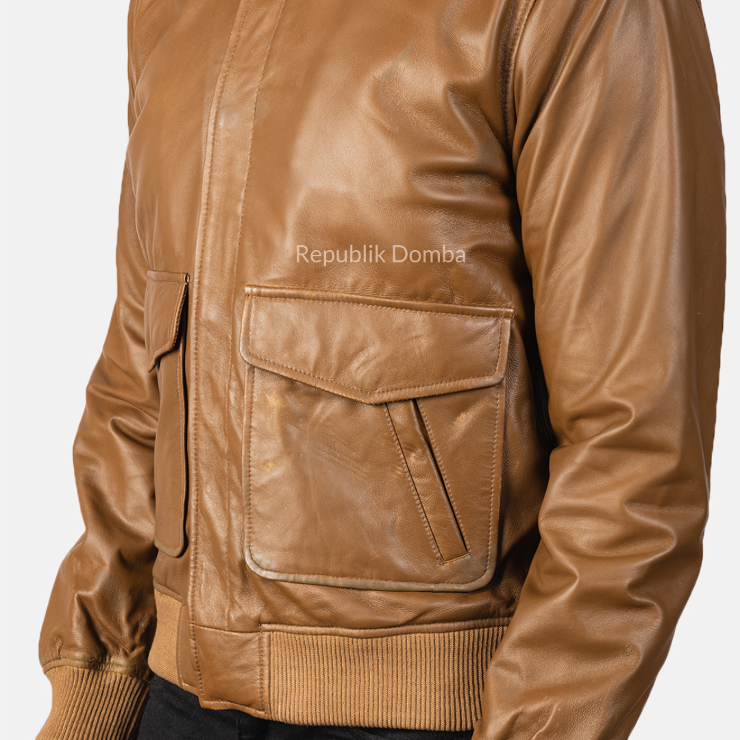 Jaket Kulit Pria Pilot - PP 401