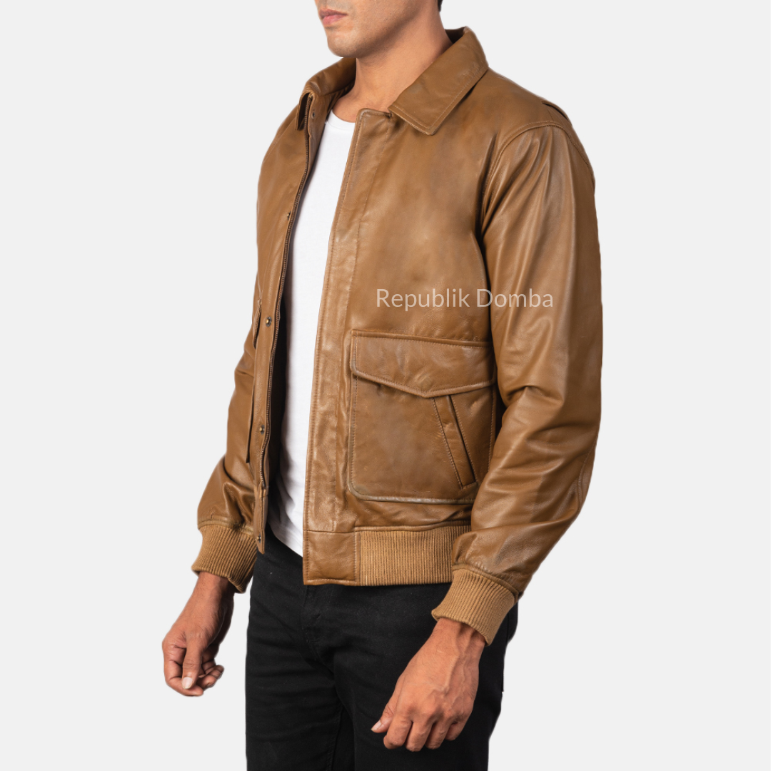 Jaket Kulit Pria Pilot - PP 401