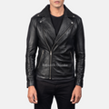 Jaket Kulit Pria Serong - PS 066
