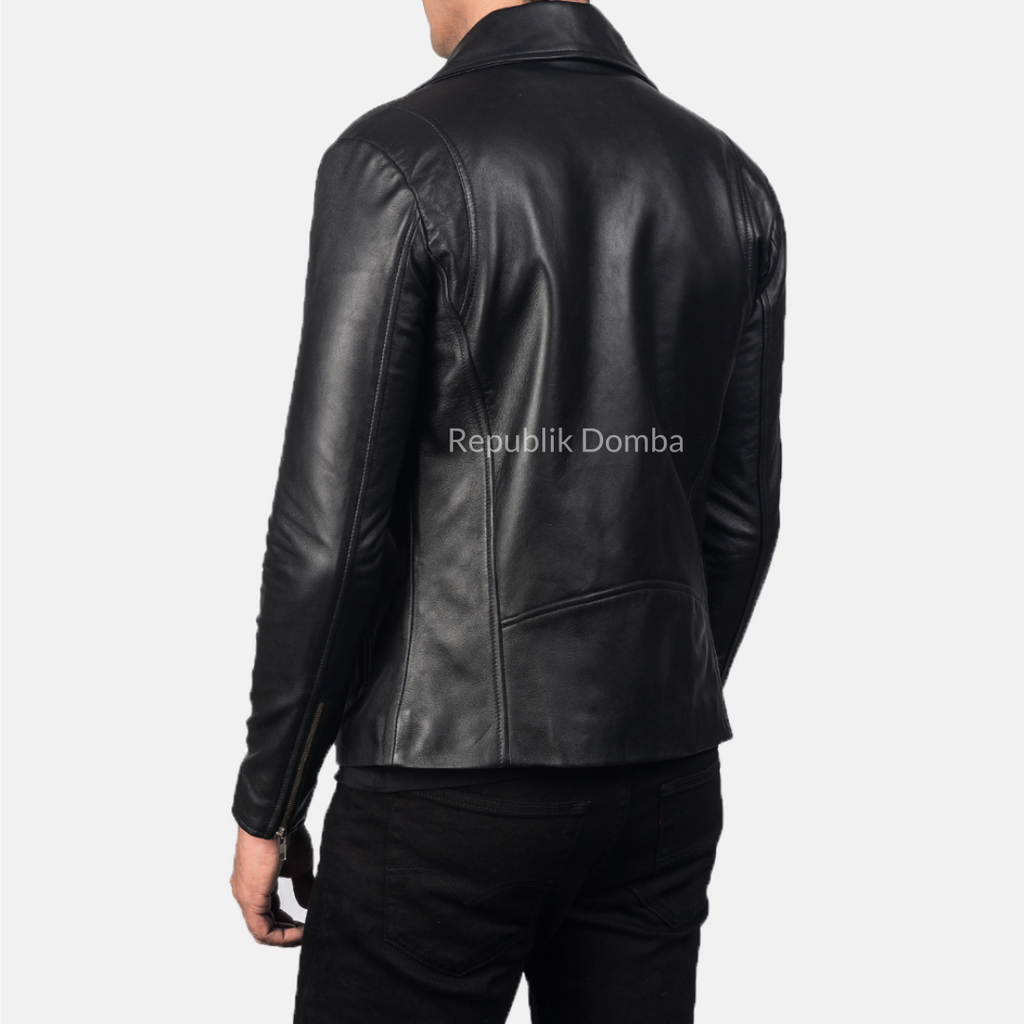 Jaket Kulit Pria Serong - PS 066
