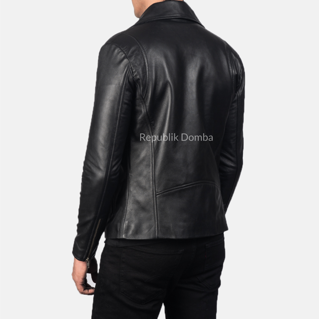 Jaket Kulit Pria Serong - PS 066
