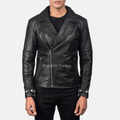 Jaket Kulit Pria Serong - PS 107