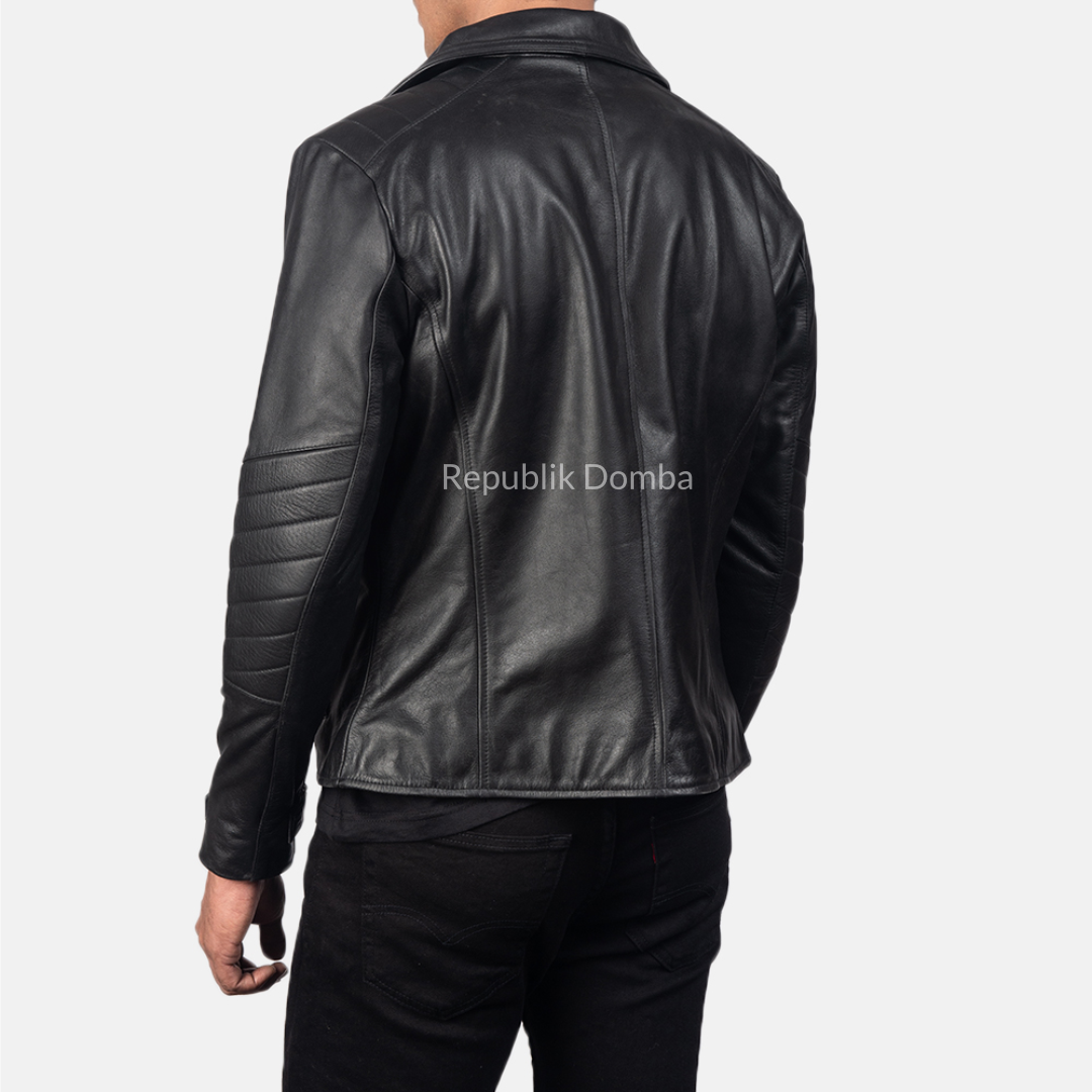 Jaket Kulit Pria Serong - PS 107