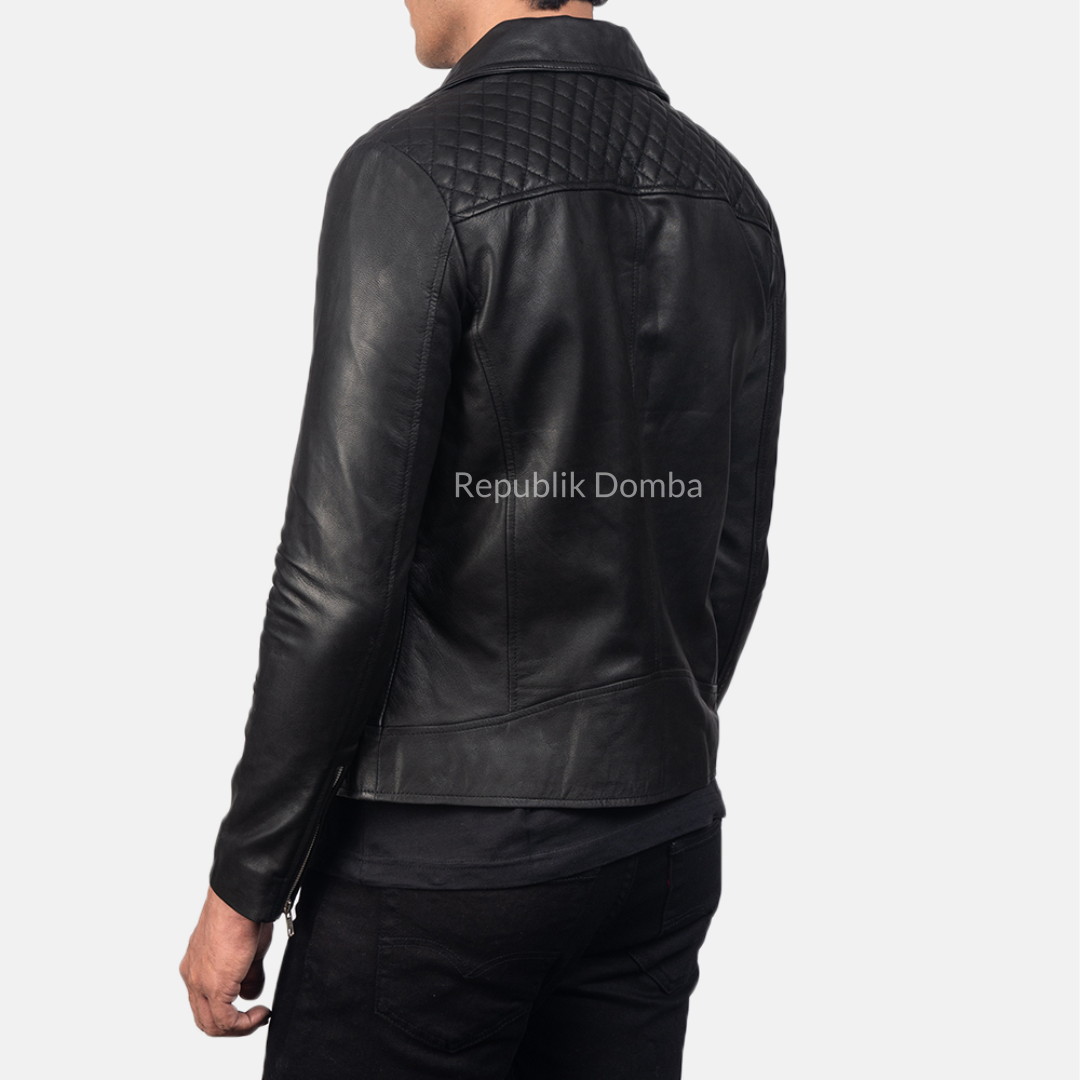 Jaket Kulit Pria Serong - PS 114