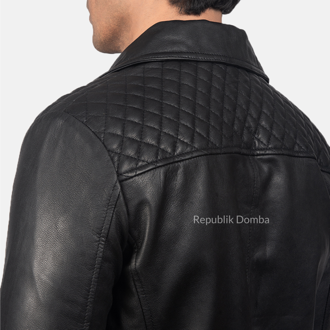 Jaket Kulit Pria Serong - PS 114