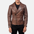 Jaket Kulit Pria Serong - PS 404