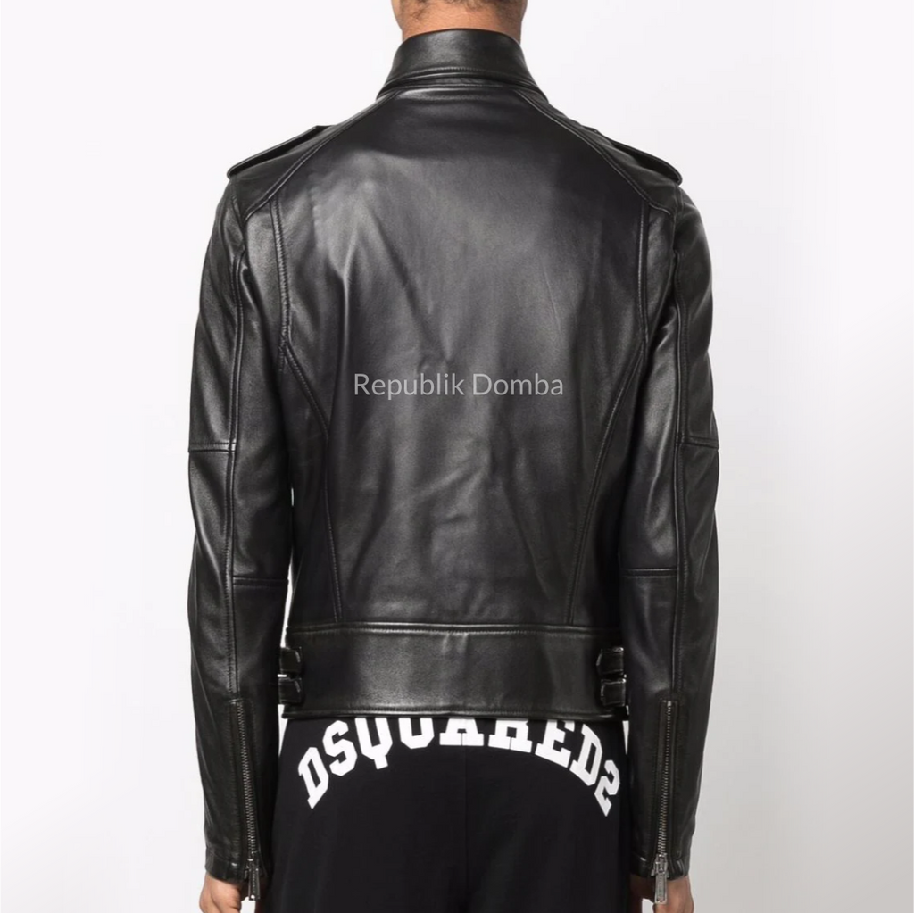 Jaket Kulit Pria Serong - PS 413
