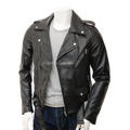 Jaket Kulit Pria Serong - PS 426