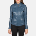 Jaket Kulit Wanita Casual - WC 408 - Tampak Depan