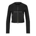 Jaket Kulit Wanita Casual - WC 427 - Tampak Depan
