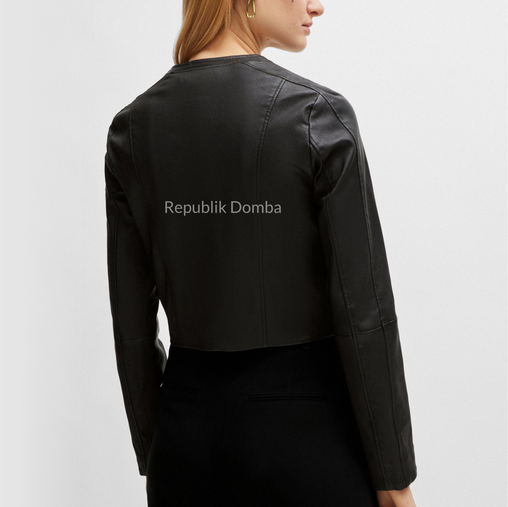 Jaket Kulit Wanita Casual - WC 427 - Foto 6