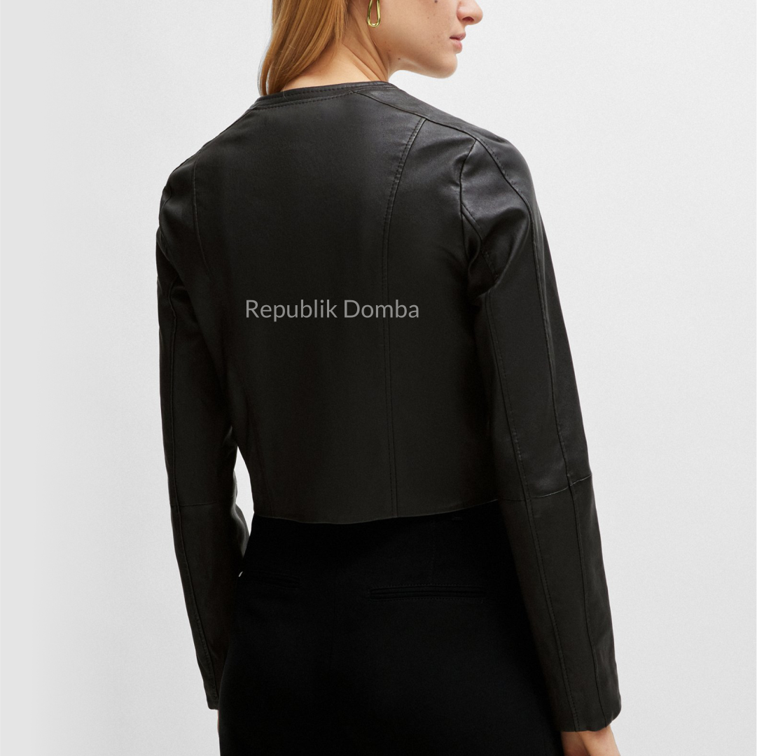 Jaket Kulit Wanita Casual - WC 427 - Foto 6