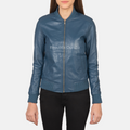 Jaket Kulit Wanita Bomber - WCB 403