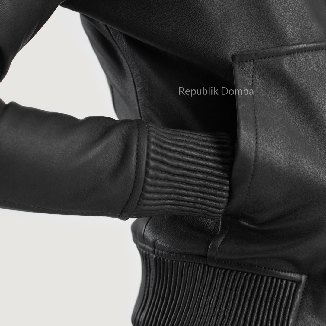 Jaket Kulit Wanita Bomber - WCB 408