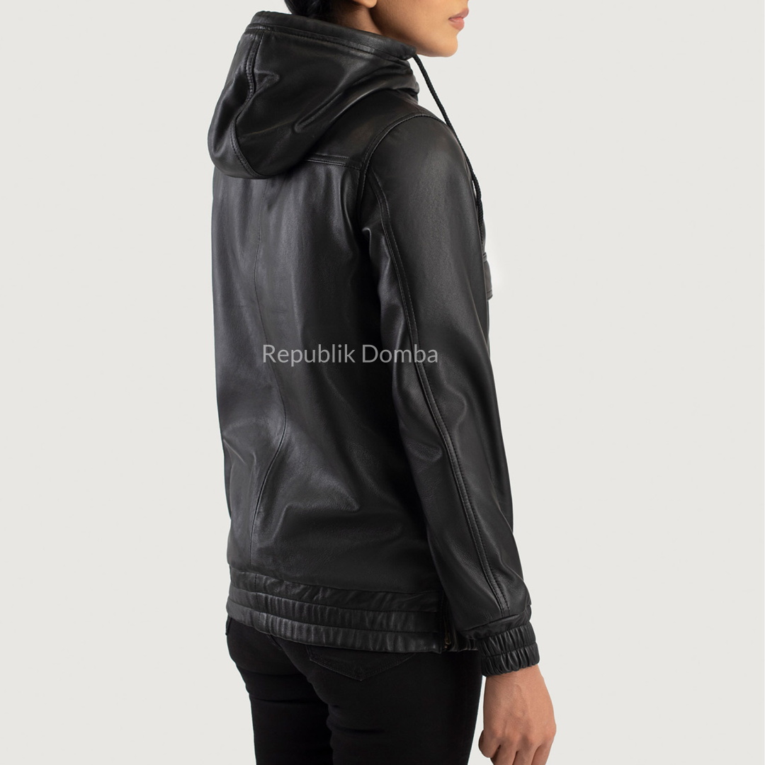 Jaket Kulit Wanita Hodie - WCH 401