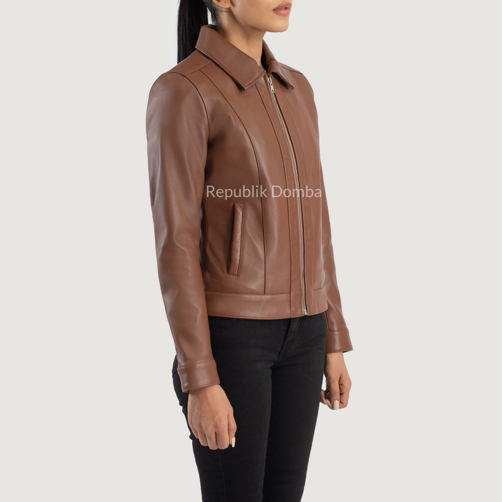 Jaket Kulit Wanita Formal - WF 406