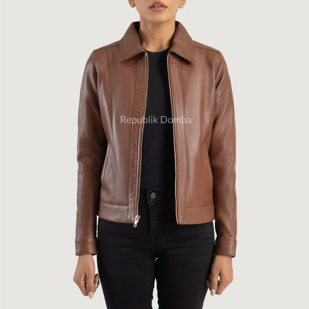 Jaket Kulit Wanita Formal - WF 406