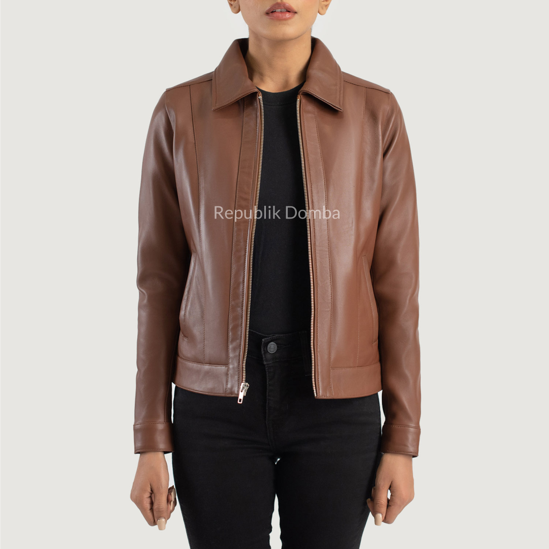 Jaket Kulit Wanita Formal - WF 406