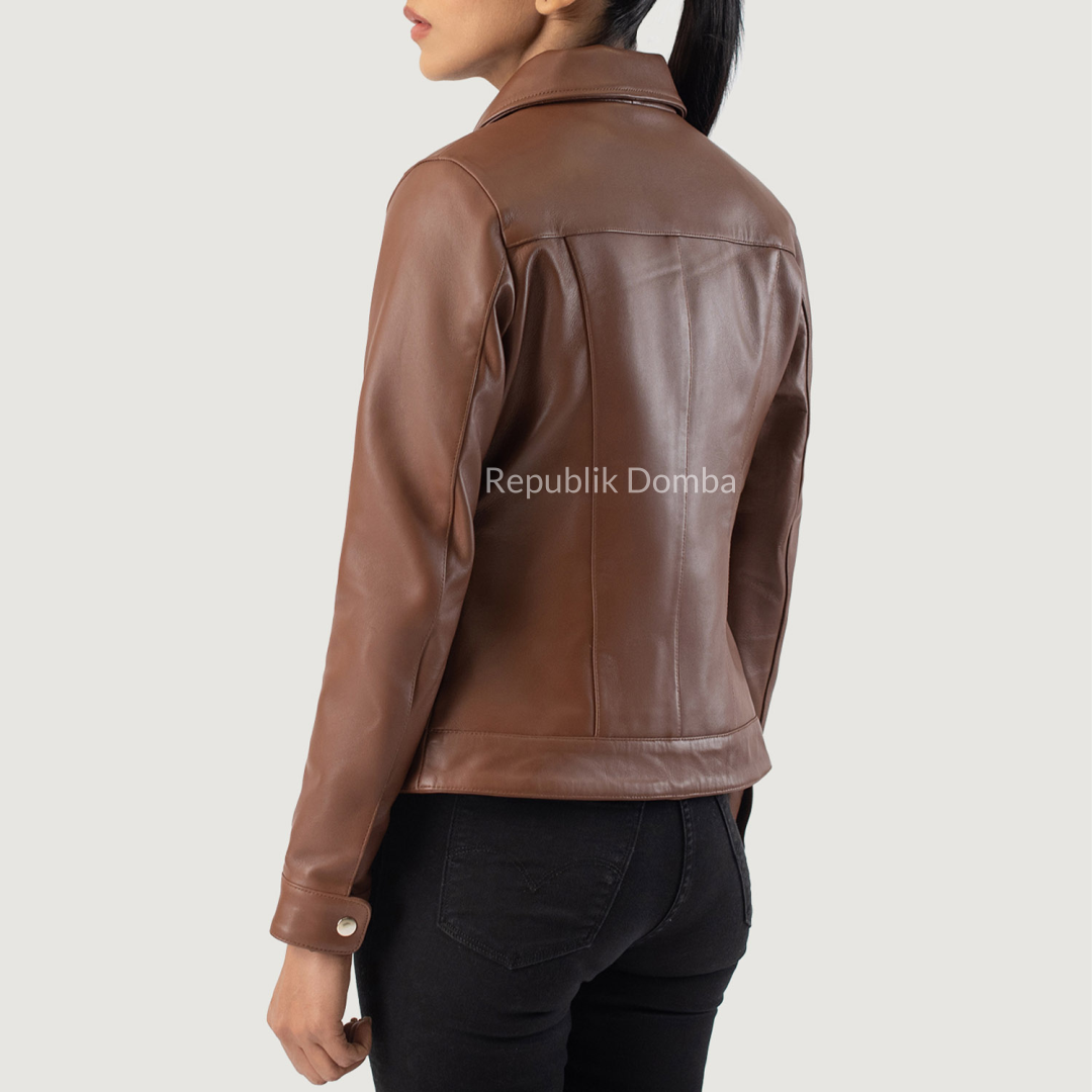 Jaket Kulit Wanita Formal - WF 406